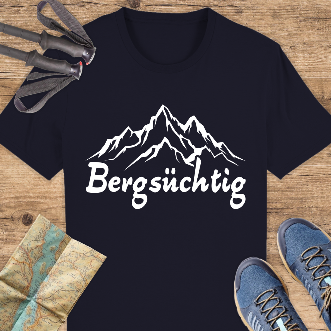 Unisex Bio T-Shirt Bergsüchtig
