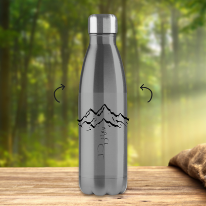 Edelstahl-Thermoflasche Spuren Berge