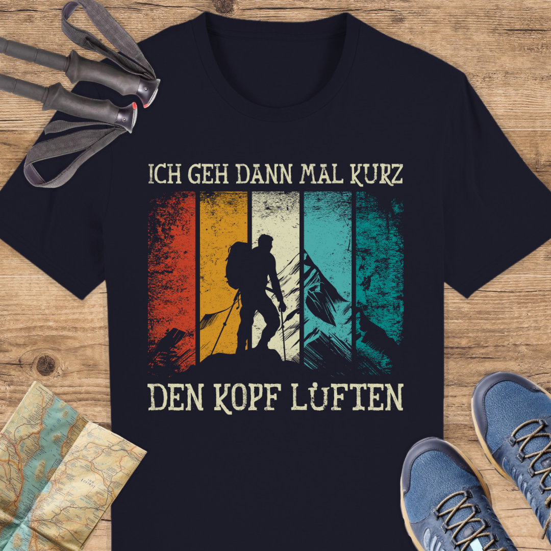 Unisex Bio T-Shirt Den Kopf lüften