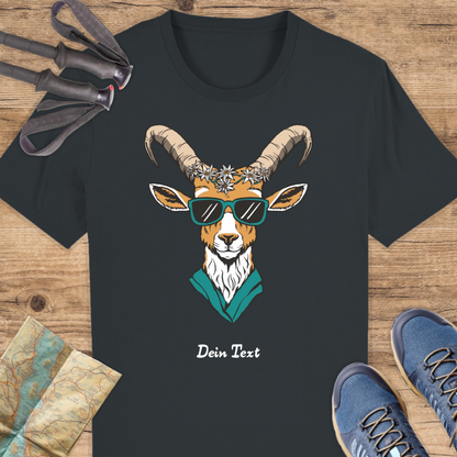 Unisex Bio T-Shirt Personalisierter Steinbock