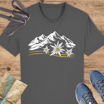 Unisex Bio T-Shirt Berge Edelweiß