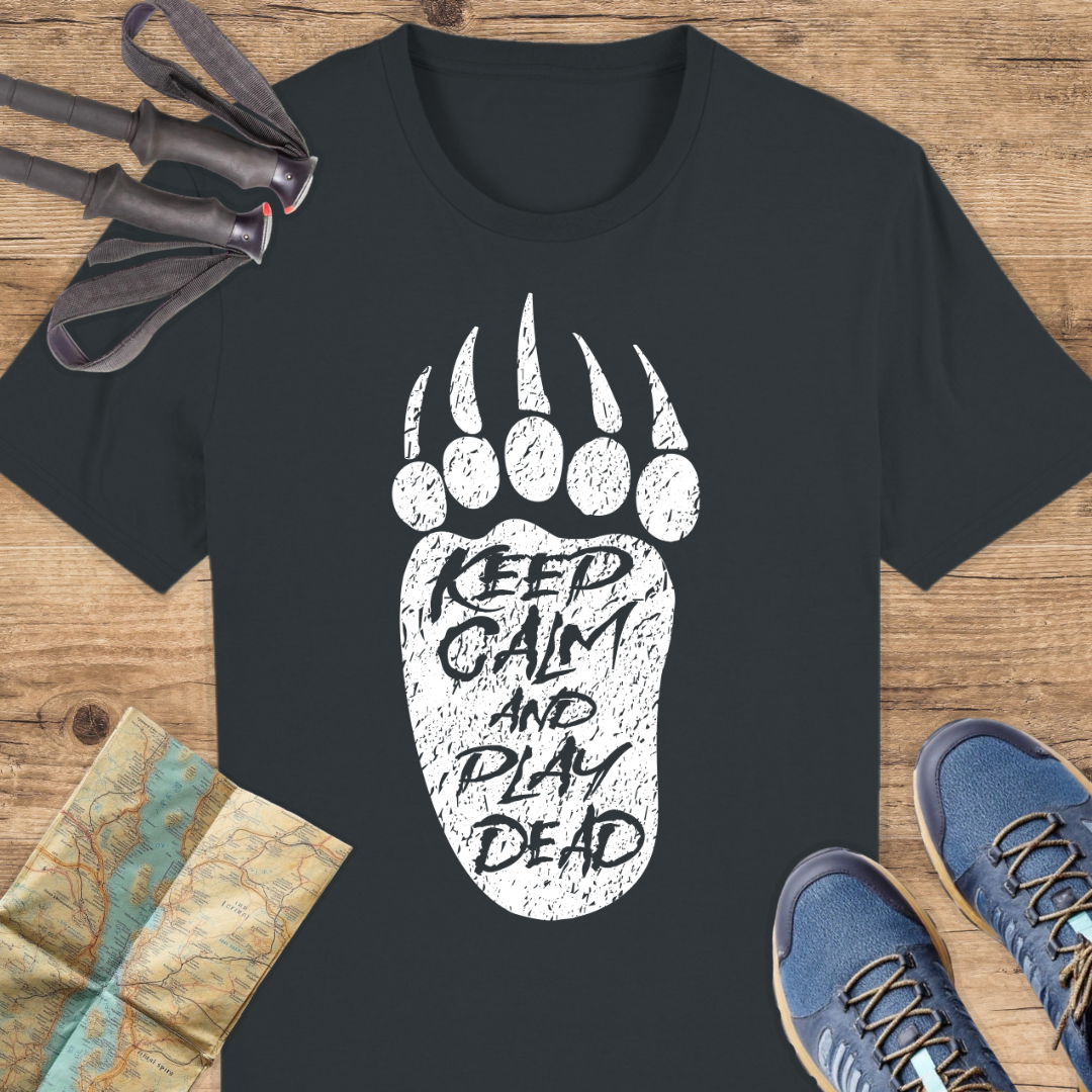 Unisex Bio T-Shirt Keep calm and play dead