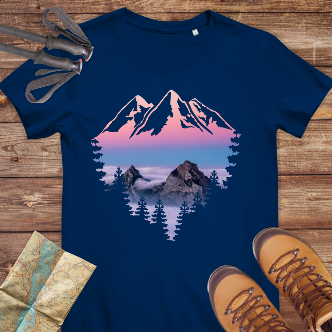 Damen Medium Fit Bio T-Shirt Bege Bild