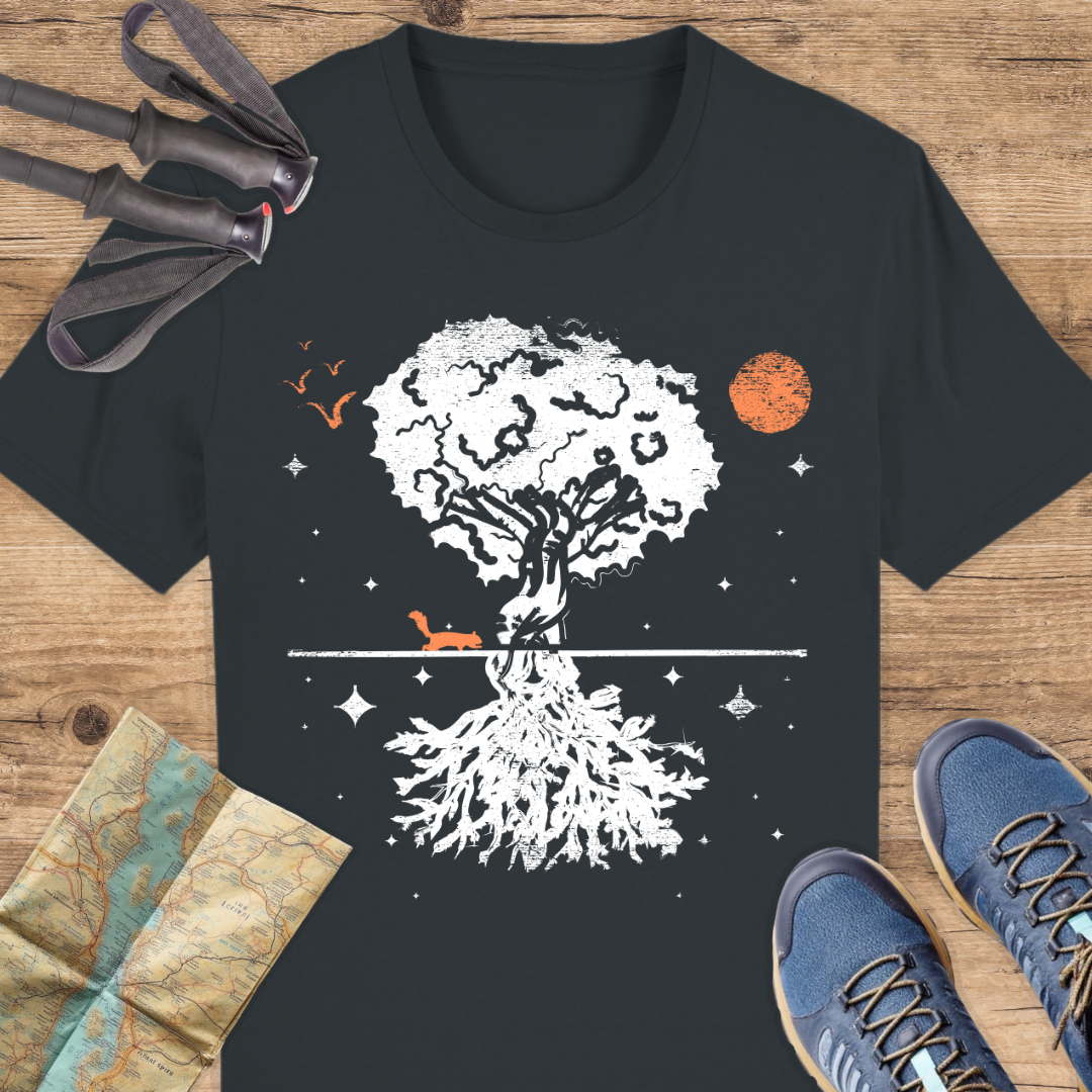Unisex Bio T-Shirt mystischer baum