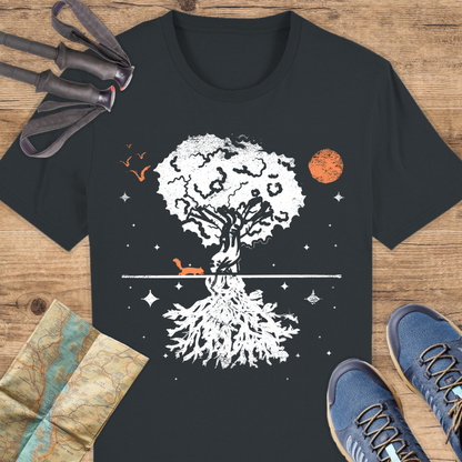 Unisex Bio T-Shirt mystischer baum