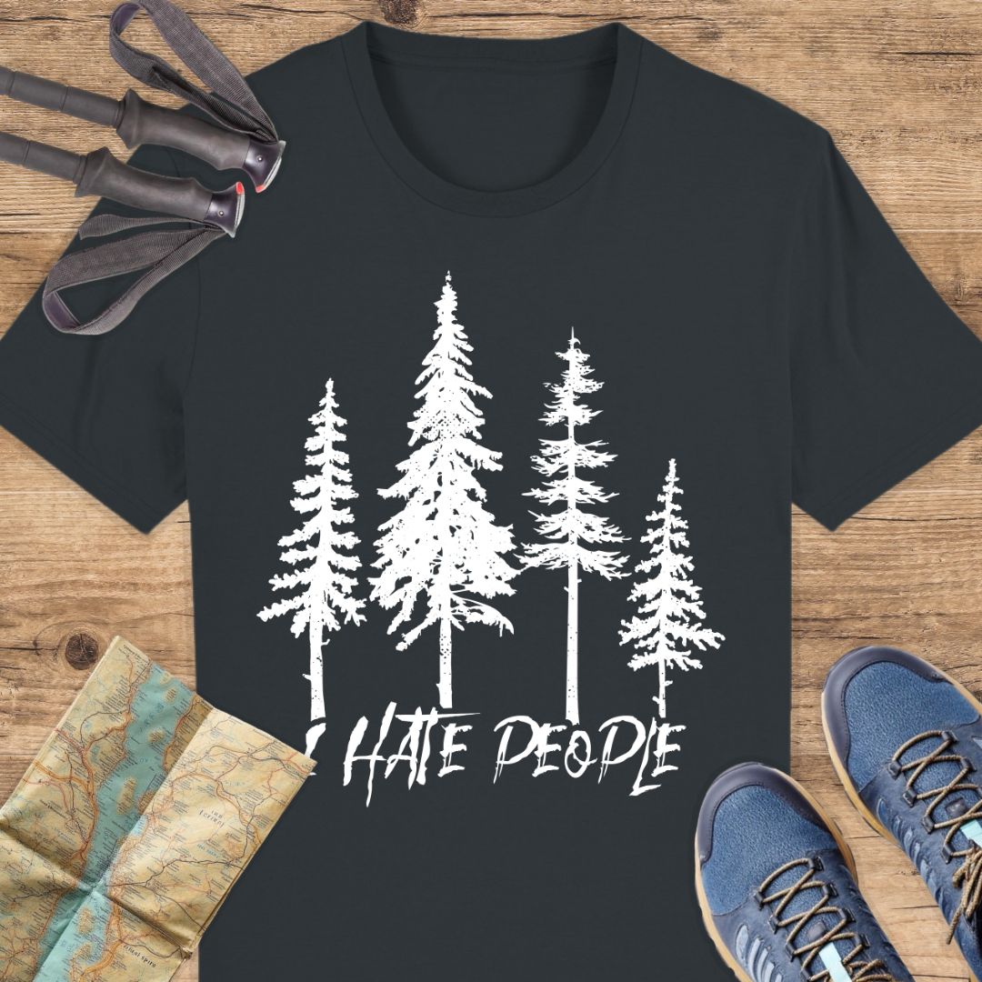 Unisex Bio T-Shirt I hate people