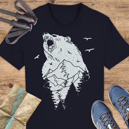 Unisex Bio T-Shirt Bär Berge