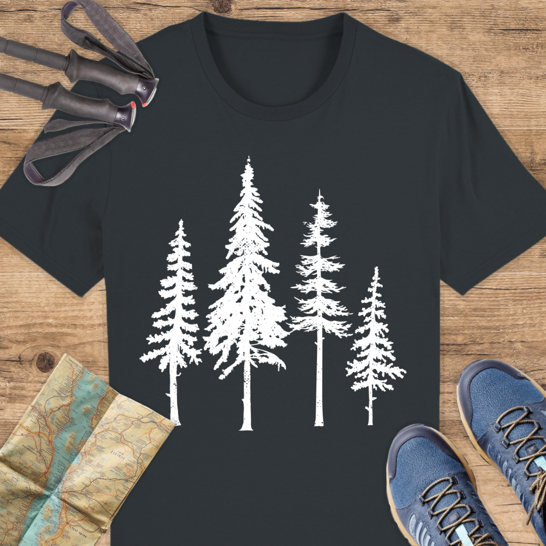 Unisex Bio T-Shirt T-Shirt Bäume