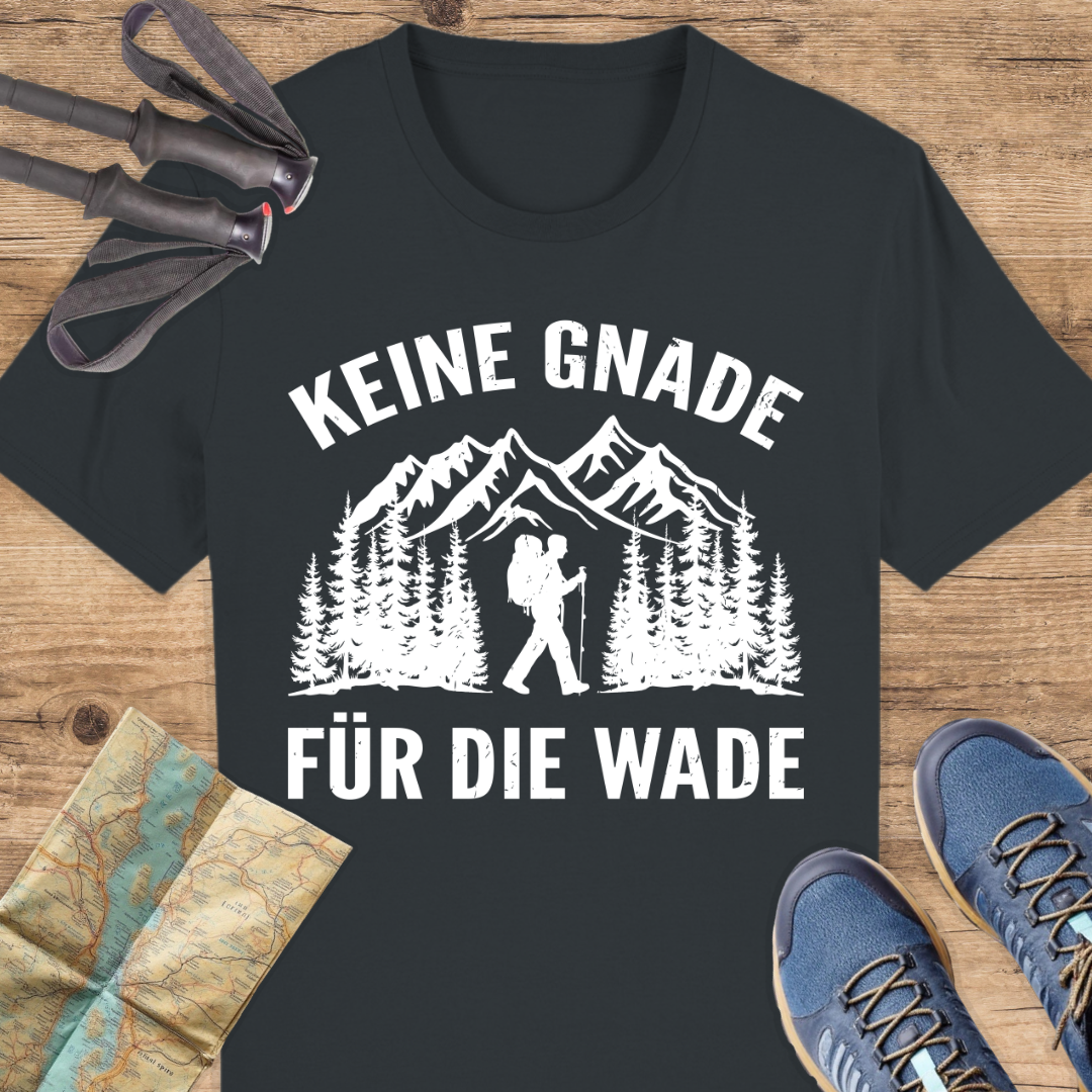 Unisex Bio T-Shirt Keine Gnade für die Wade
