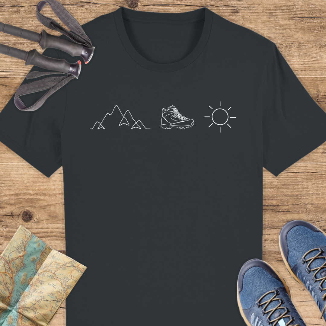 Unisex Bio T-Shirt Wander Symbole
