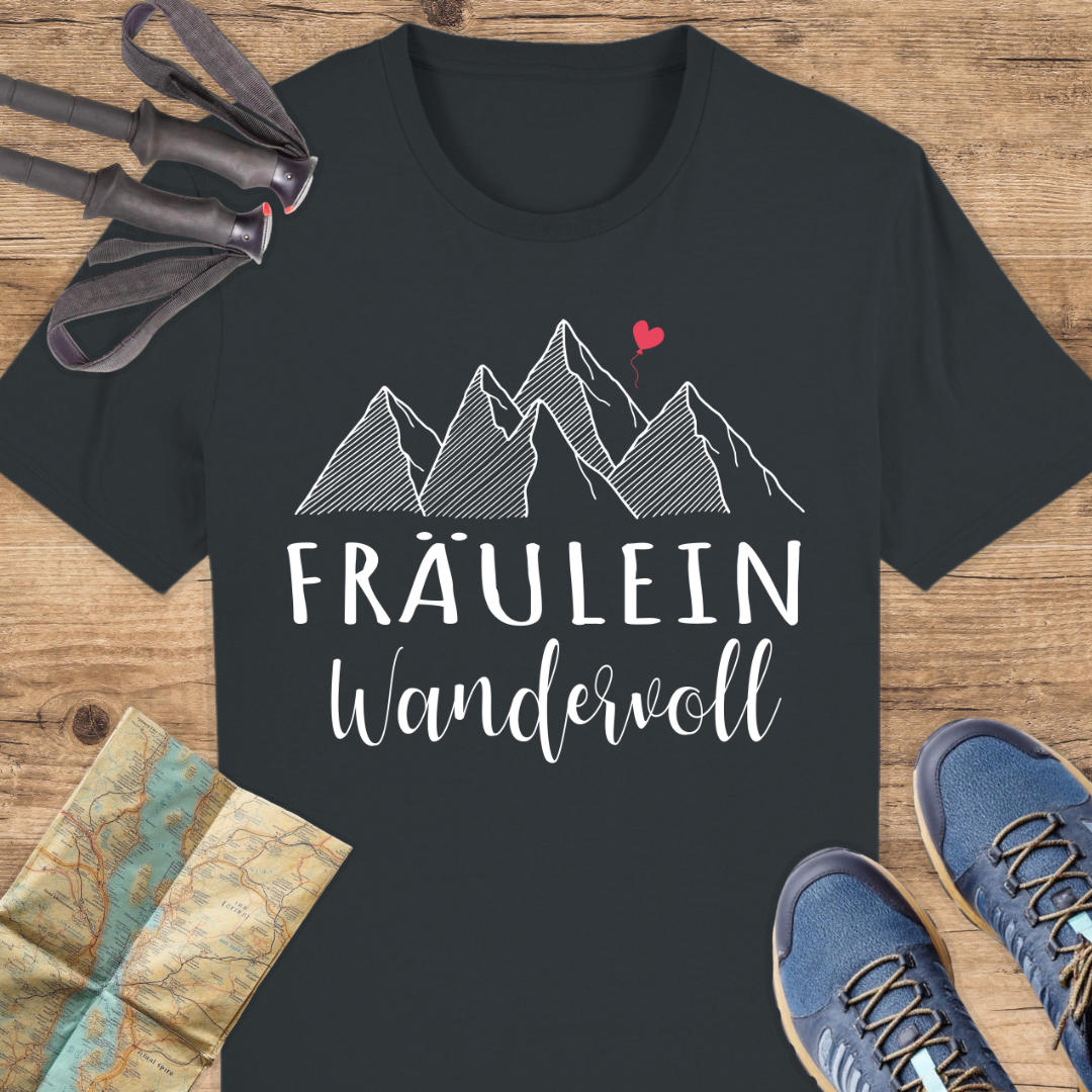 Unisex Bio T-Shirt Fräulein wandervoll