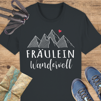 Unisex Bio T-Shirt Fräulein wandervoll
