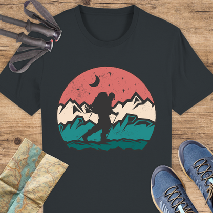 Unisex Bio T-Shirt Vintage Wandern
