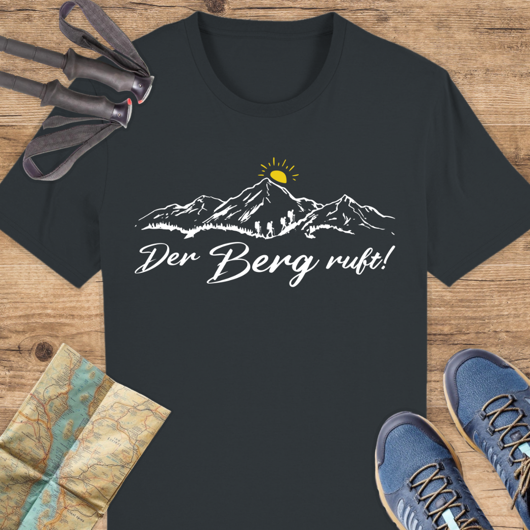 Unisex Bio T-Shirt T-Shirt Der Berg ruft