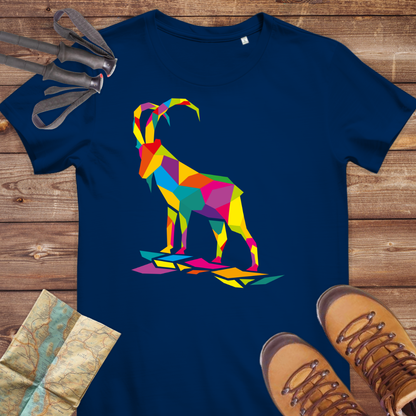 Damen Medium Fit Bio T-Shirt Steinbock