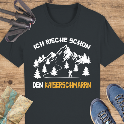 Unisex Bio T-Shirt ich rieche schon den Kaiserschmarrn