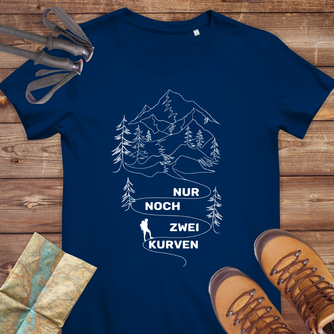 Damen Medium Fit Bio T-Shirt Nur noch zwei kurven