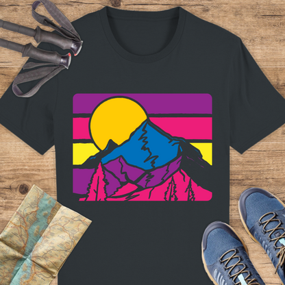 Unisex Bio T-Shirt Vintage Berge