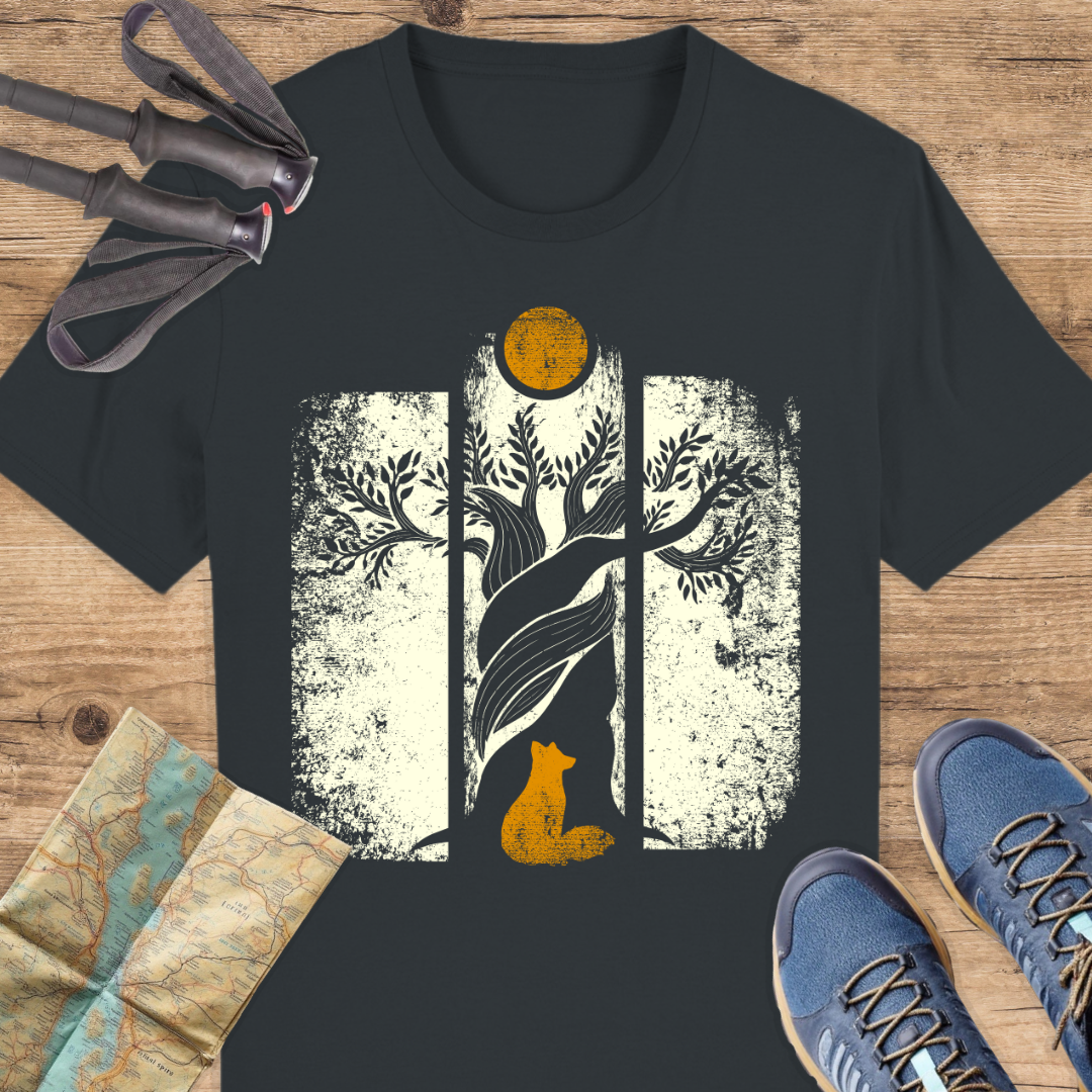 Unisex Bio T-Shirt Fuchs Baum