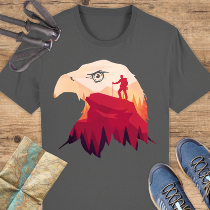 Unisex Bio T-Shirt Adler Wandern