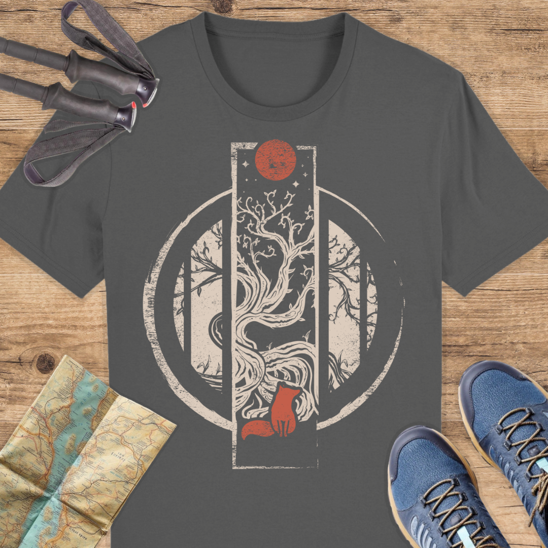Unisex Bio T-Shirt Fuchs Baum