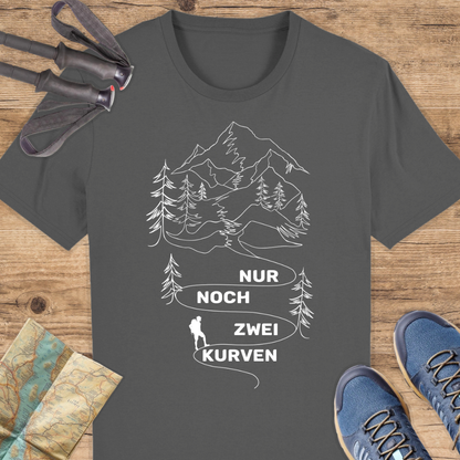 Unisex Bio T-Shirt Nur noch zwei kurven