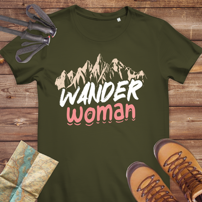 Damen Medium Fit Bio T-Shirt Wander Woman