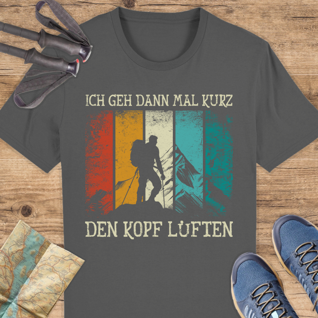 Unisex Bio T-Shirt Den Kopf lüften