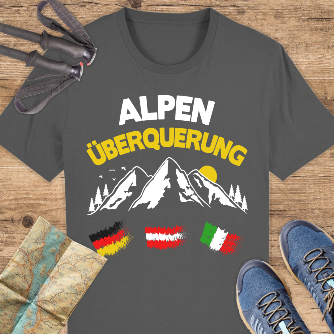 Unisex Bio T-Shirt Alpenüberquerung