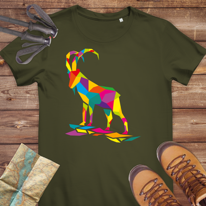 Damen Medium Fit Bio T-Shirt Steinbock