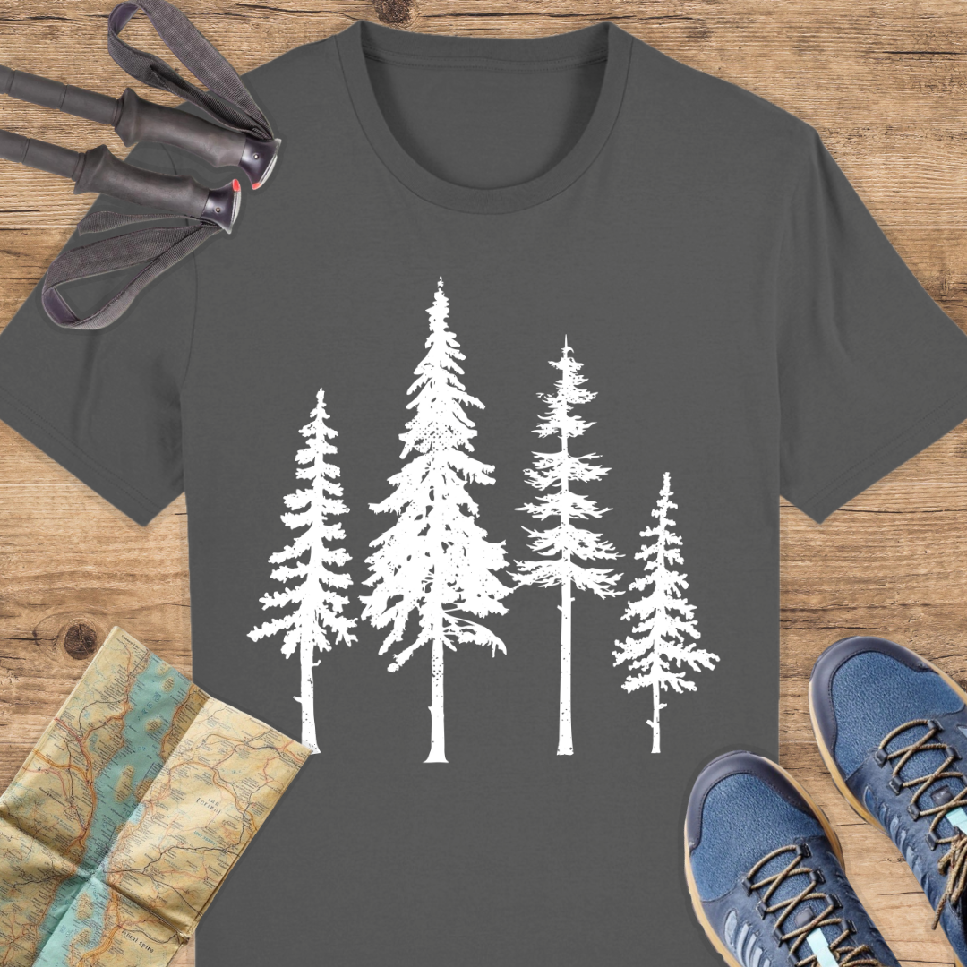 Unisex Bio T-Shirt T-Shirt Bäume