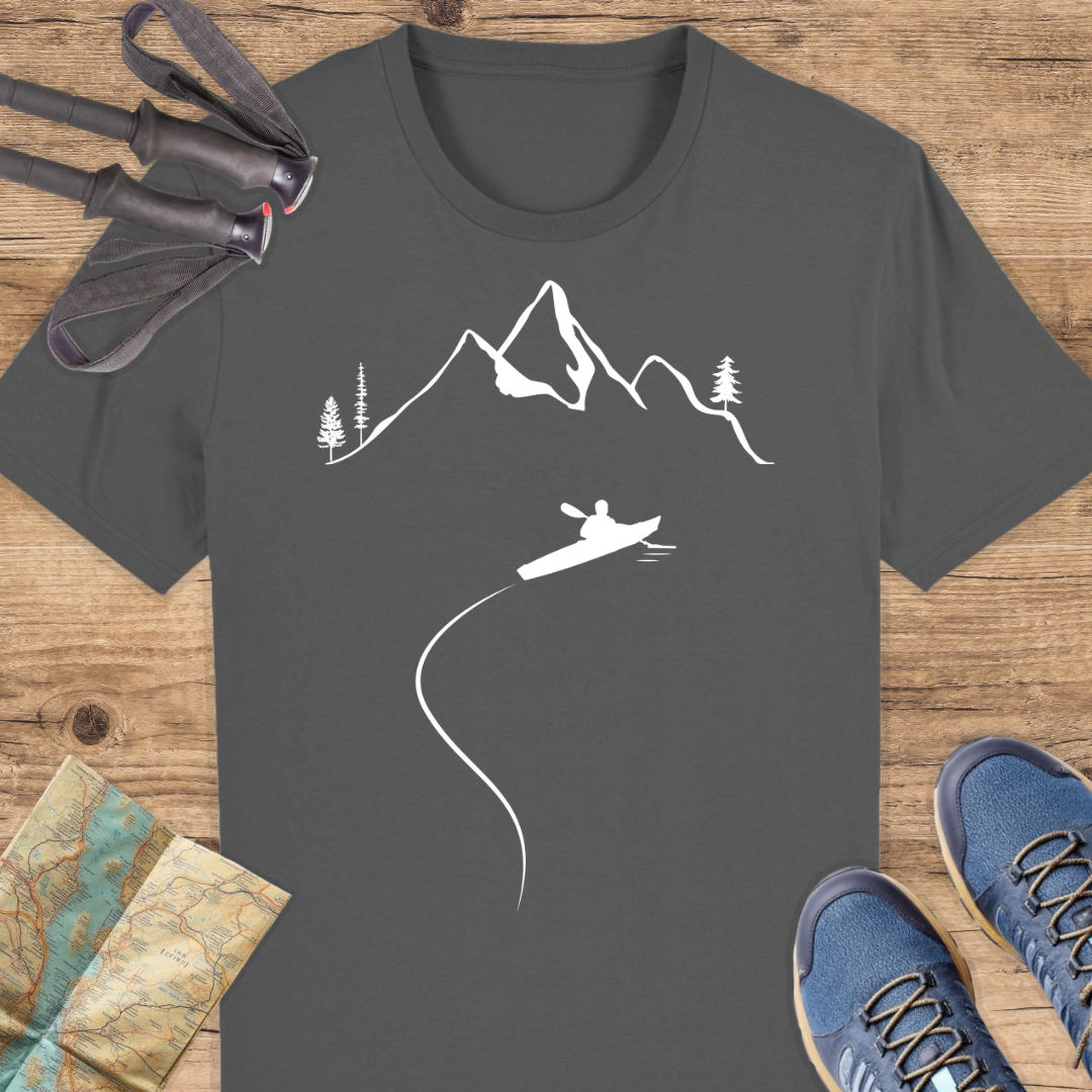 Unisex Bio T-Shirt Kayak Berge