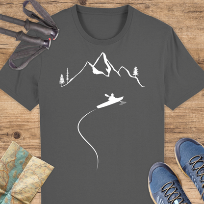 Unisex Bio T-Shirt Kayak Berge
