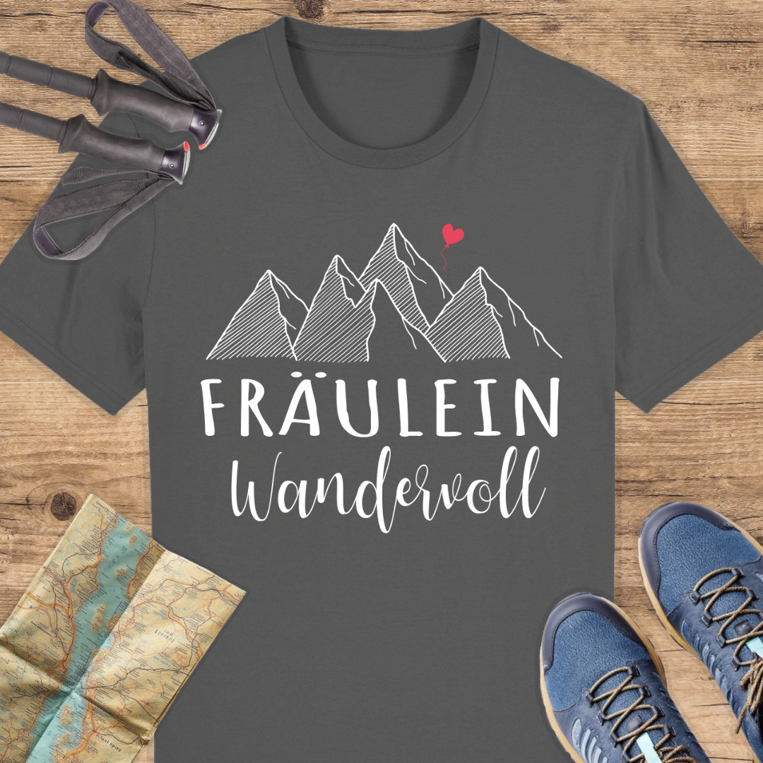 Unisex Bio T-Shirt Fräulein wandervoll