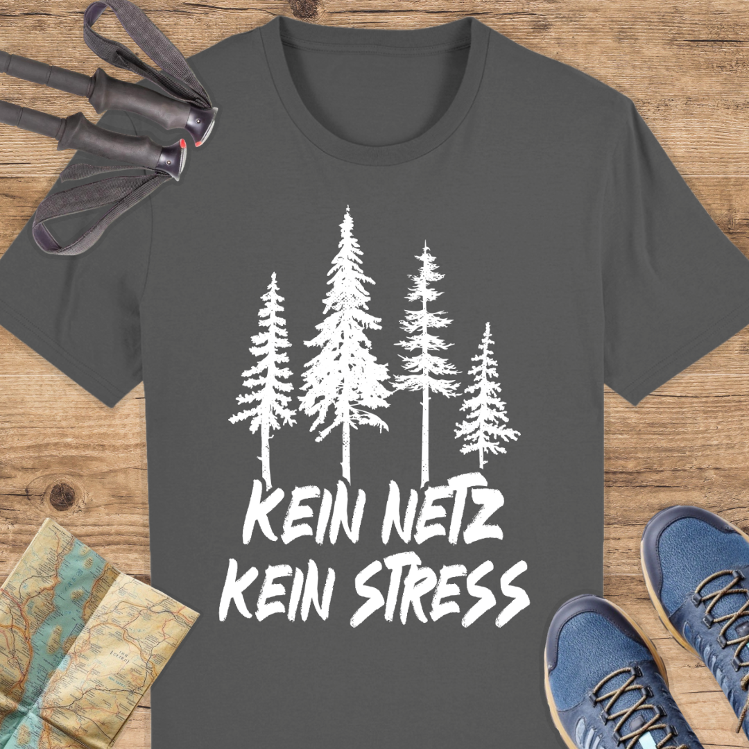Unisex Bio T-Shirt Kein Stress