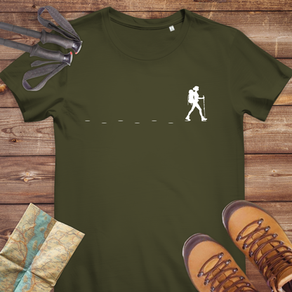 Damen Medium Fit Bio T-Shirt Wanderin