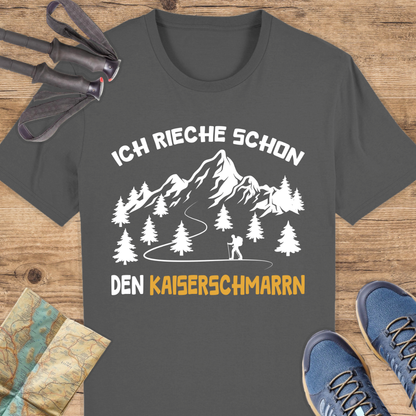 Unisex Bio T-Shirt ich rieche schon den Kaiserschmarrn