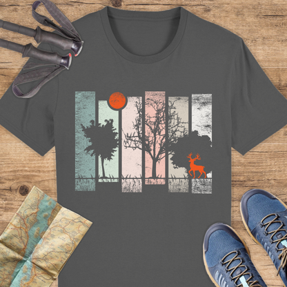 Unisex Bio T-Shirt Vintage Wald