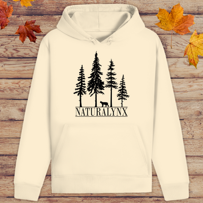 Hoodie Unisex Naturalynx Wald