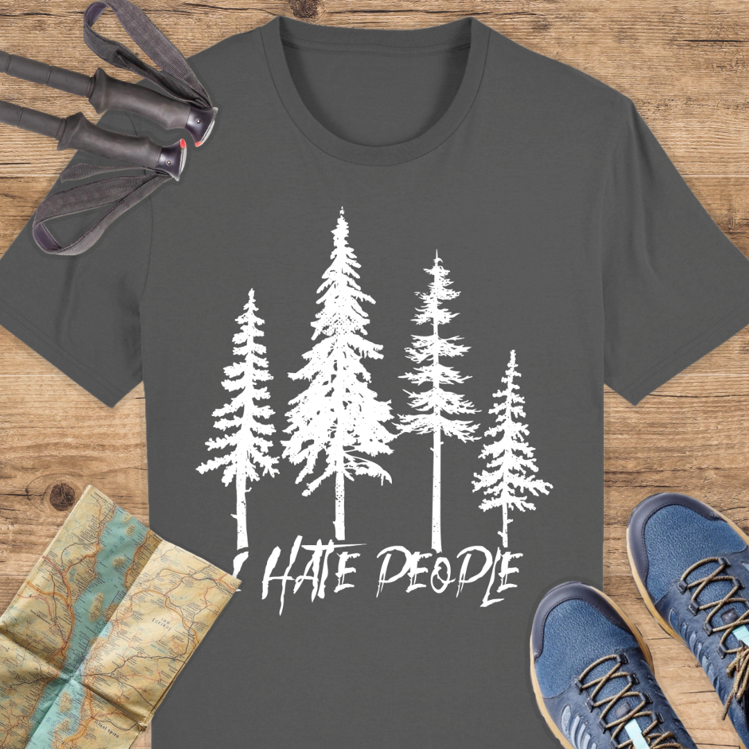 Unisex Bio T-Shirt I hate people