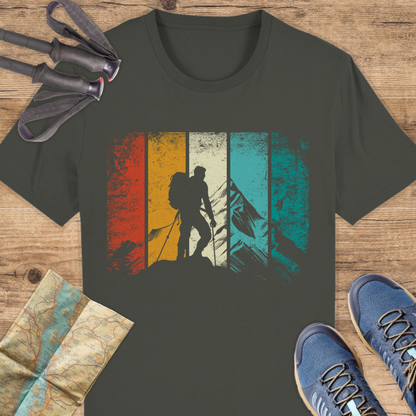 Unisex Bio T-Shirt Vintage Wandern