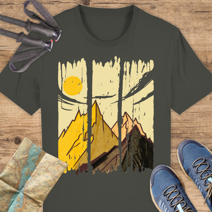 Unisex Bio T-Shirt Vintage Berge