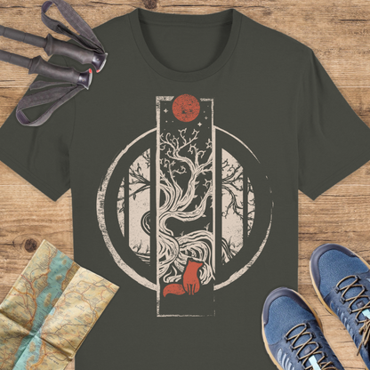 Unisex Bio T-Shirt Fuchs Baum