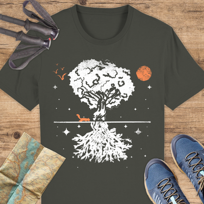 Unisex Bio T-Shirt mystischer baum