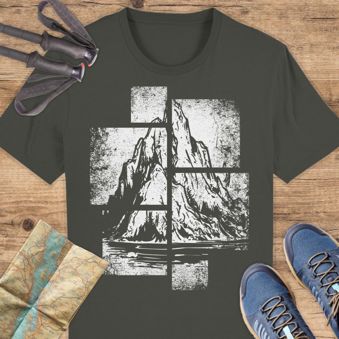 Unisex Bio T-Shirt Vintage Berg