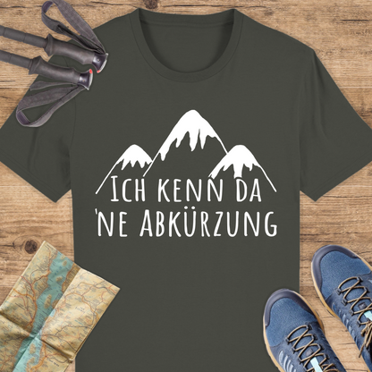 Unisex Bio T-Shirt Ich kenn da ne Abkürzung
