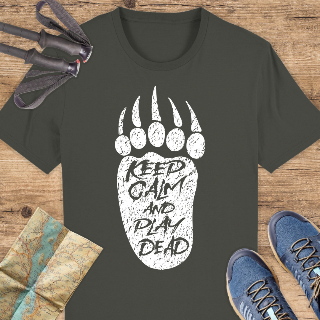 Unisex Bio T-Shirt Keep calm and play dead