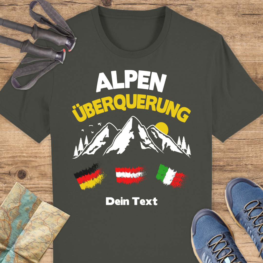 Unisex Bio T-Shirt Alpenüberquerung