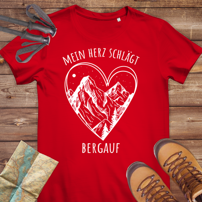 Damen Medium Fit Bio T-Shirt Mein Herz
