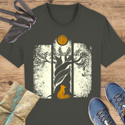 Unisex Bio T-Shirt Fuchs Baum